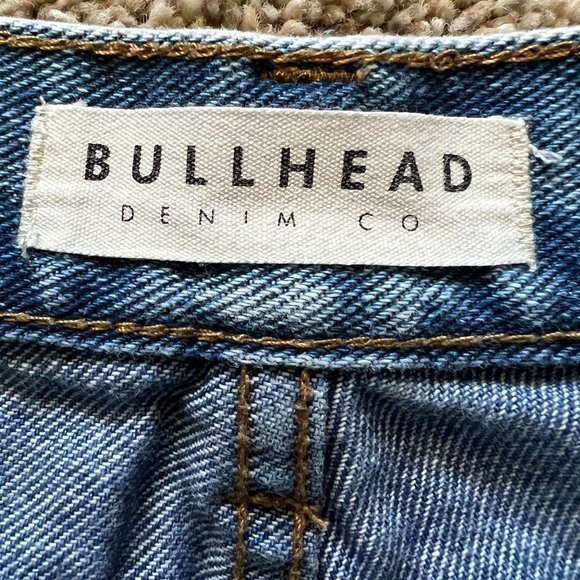 Bullhead Denim Co. Cotton Skinny Boyfriend Distressed Jeans Sz. 23 - Picture 7 of 10